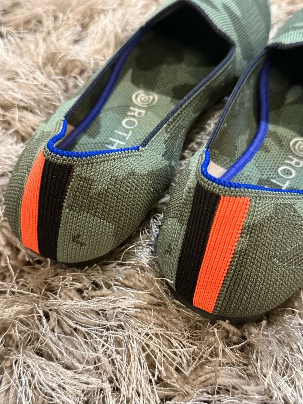 Rothy’s Olive Camo Loafers - Picture 5 of 15